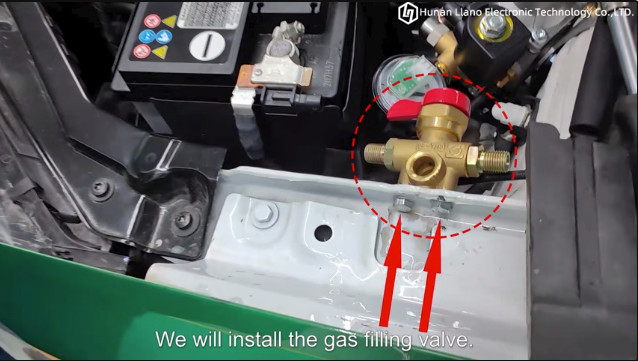 Latest company Cases about 3-3 تركيب صمام تعبئة الغاز