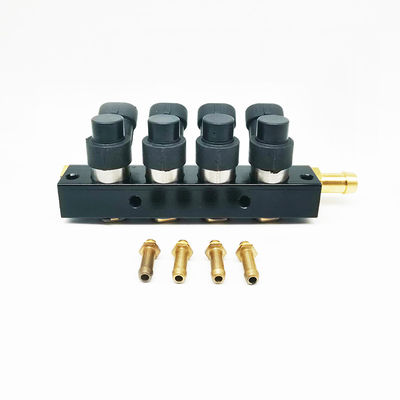 جودة  1 Ω high speed 4 Cylinder LN-LHS04 LPG CNG Injector Rail For CNG / GPL Conversion Kits For All Cars مصنع