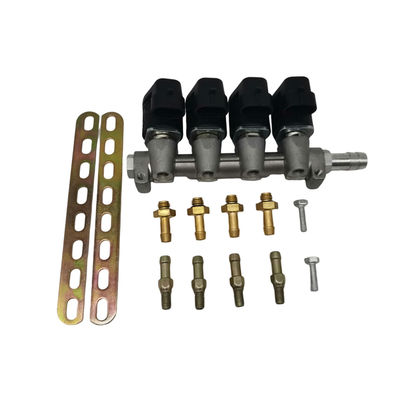 شراء 4 أسطوانات LPG CNG سبيكة المحقن مع 12V الجهد ومقاومة 2 أوم online manufacture