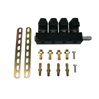 شراء مصفوفة 12 فولت مدخنة الغاز الطبيعي المسال CNG للسيارات 4 أسطوانات اختبار مهني مقاومة 3 أوم online manufacture