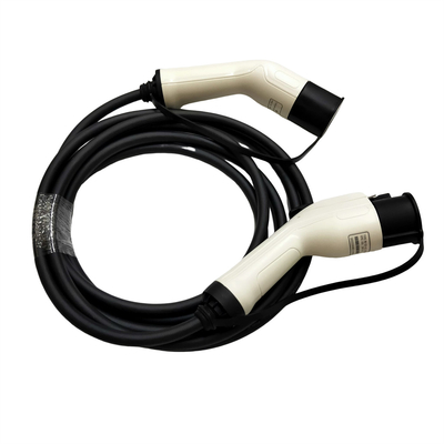 شاحن محمول AC 32A EV قابل للتعديل 7KW 1 Phase 2 Socket For Schuko Charging Plug