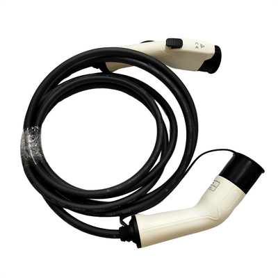 شاحن محمول AC 32A EV قابل للتعديل 7KW 1 Phase 2 Socket For Schuko Charging Plug