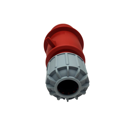 LLANO مقاوم للماء 380V-415V CEE شحن المكونات 5 دبوس 7KW مع موصل أحمر