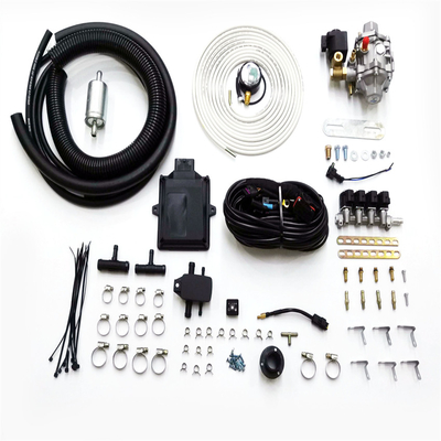 CNG LPG Cars Multipoint Conversion Kits مع 48 Pin ECU IG1 حاقن سكة AT12 مخفض