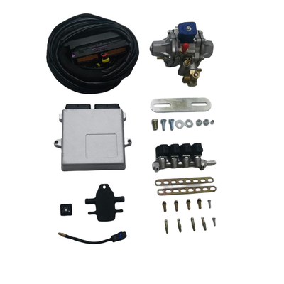 4 حاقن اسطوانة السكك الحديدية 56 دبوس ECU CNG مجموعات تحويل لمعدات الغاز الطبيعي للسيارات GNV