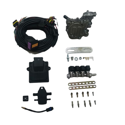 4 اسطوانة حاقن السكك الحديدية 24 دبوس ECU LPG CNG المخفض لمجموعات تحويل CNG LPG البسيطة