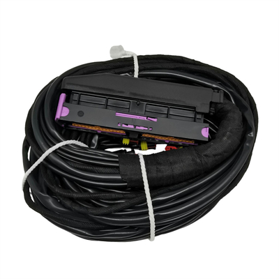 56 دبوس ECU السلكية الحزام مع عدة مصابيح وحماية أنابيب البيكسيف