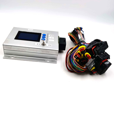 تحويل الغاز التلقائي 4 أسطوانات LPG CNG سيارة ECU Simulator Tester أداة اختبار ECU للسيارة