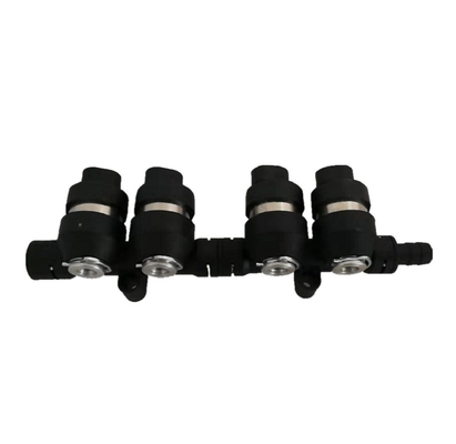 4 سلندر أسود حاقن غاز البترول المسال CNG 2Ohm / 3Ohm