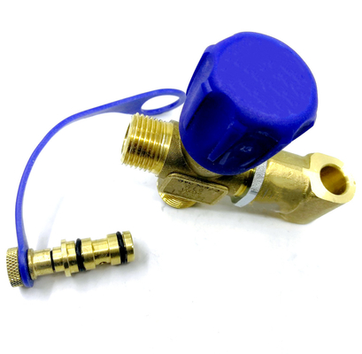 CNG Manual Filling Valve سيارة Gas Valve لمجموعة تحويل أوتوجاز
