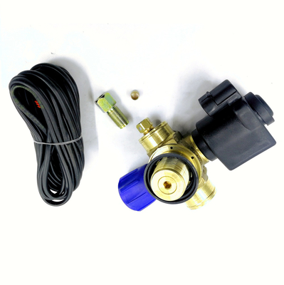 الملف اللولبي CNG اسطوانة صمام سيارة الغاز صمام DC12V لنظام وقود غاز السيارات