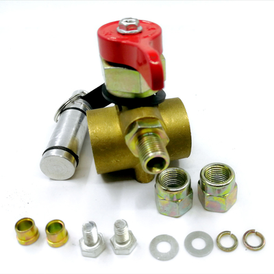 نظام الوقود CNG Filling Valve Manual Auto Gas Valve ISO9001